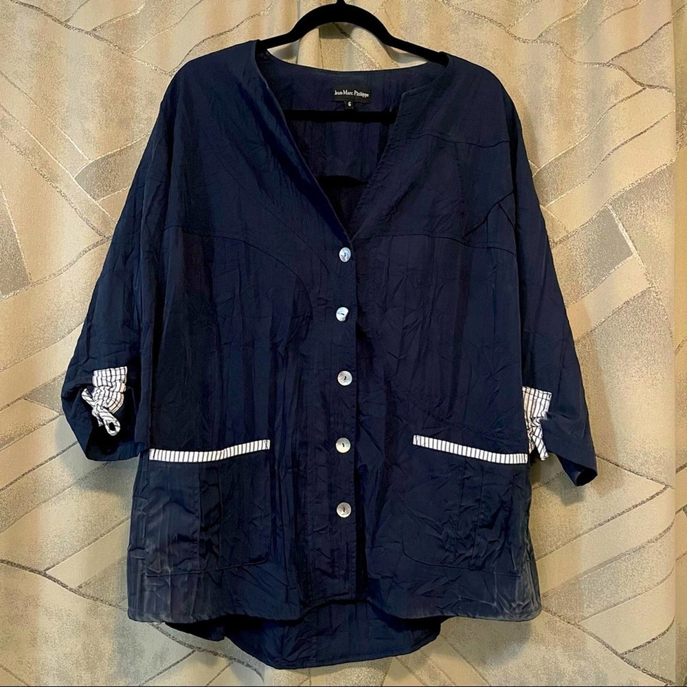 Jean Marc Philippe Button Down Jacket - image 1